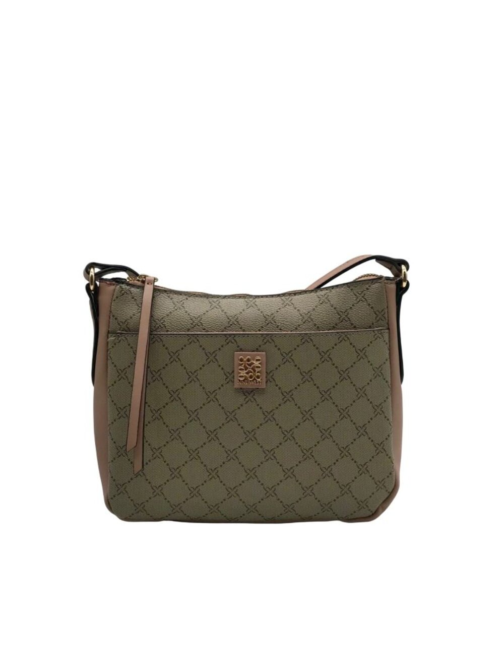 Nine West Pink & Grey Crossbody Bag